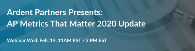 AP Metrics That Matter Transcepta 2020